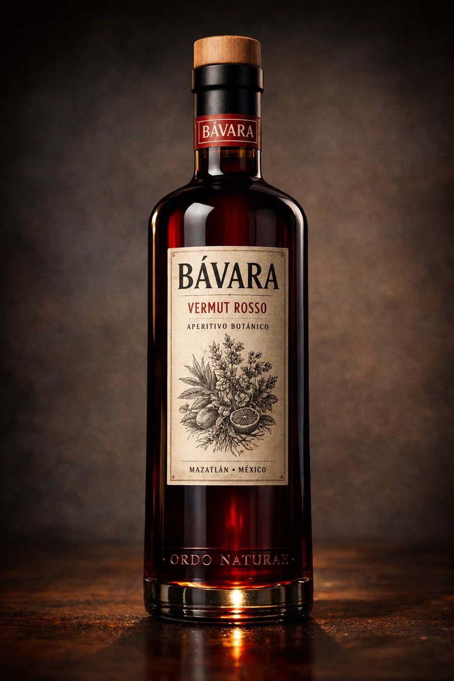 Botella BÁVARA Vermut Rosso